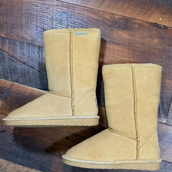 BEARPAW The Emma Tall Classic Suede Winter Boot Size 6 NWOT - Picture 4 of 5